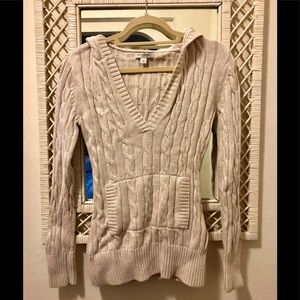 Pullover Cable Hoodie